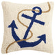 Anchor & Rope Hook Pillow