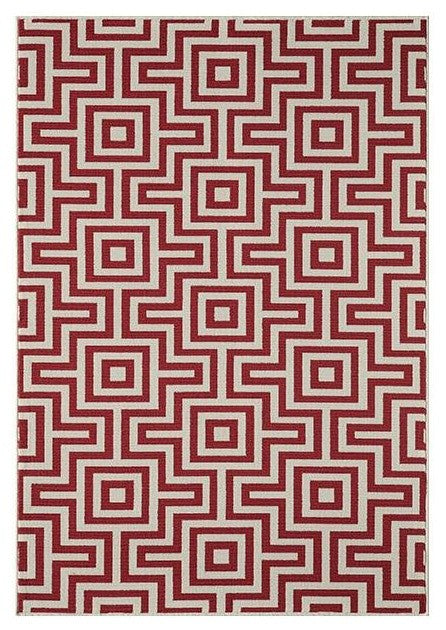 Momeni BAJA BAJ10 RED RUG