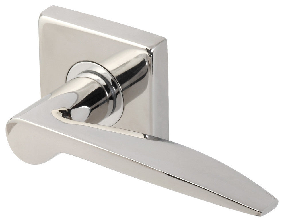 Toronto Lever, Half Passage, RH, Polished Stainless Steel, 2-3/4" Backset