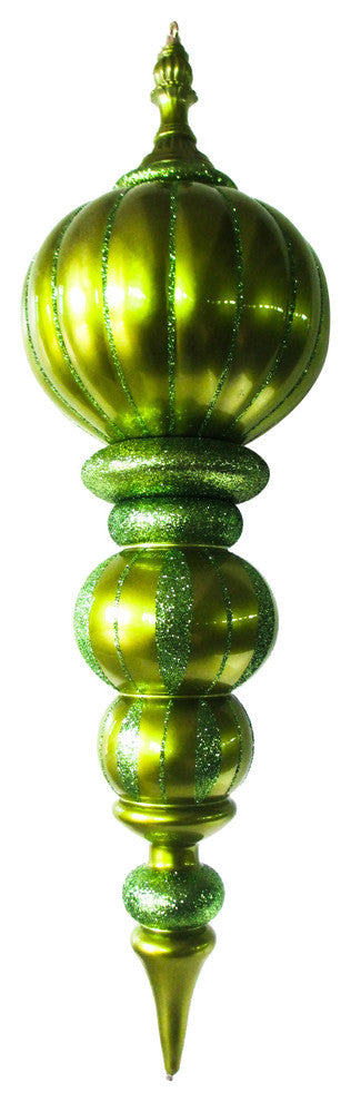 40" Lime Green Oversized Shatterproof Finial