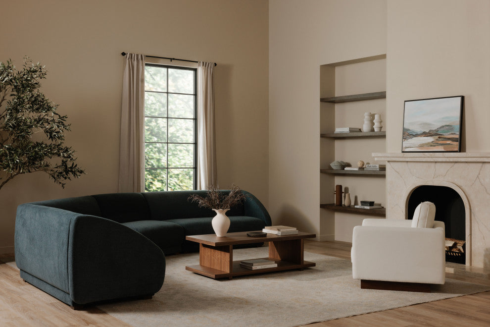 Vernon Accent Chair, White