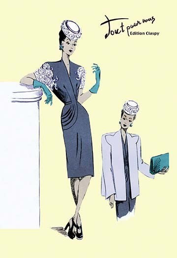 Classy Evening Wear- Gallery Wrapped Canvas Art 12" x 18"