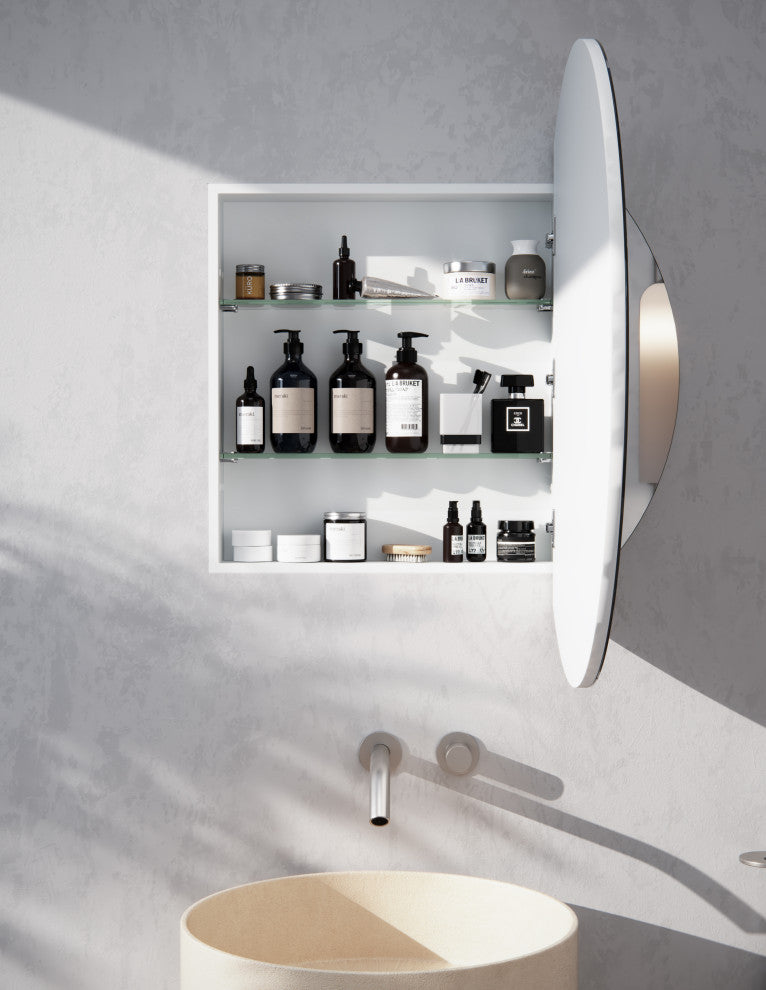 Round Medicine Cabinet