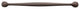 Belwith P2994 12" CTC Pull, Rustic Iron