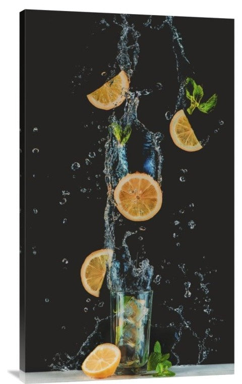 "Colors Of Summer" Stretched Canvas Giclee by Dina Belenko, 21x36"