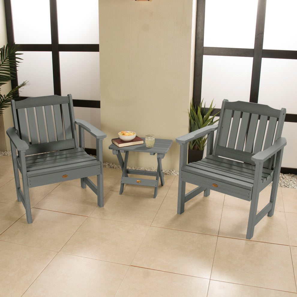 Lehigh 3-Piece Garden Set, Coastal Teak