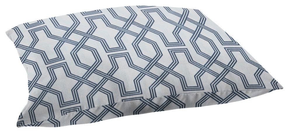 Scott Living Ander Sapphire Rectangle Floor Pillow