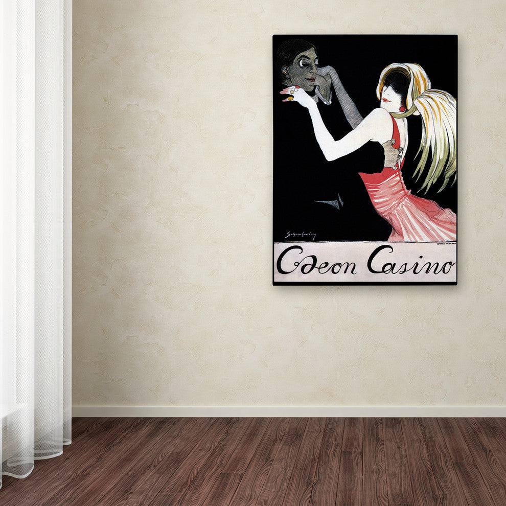 Vintage Lavoie '1912 Odeon Casino' Canvas Art, 14" x 19"