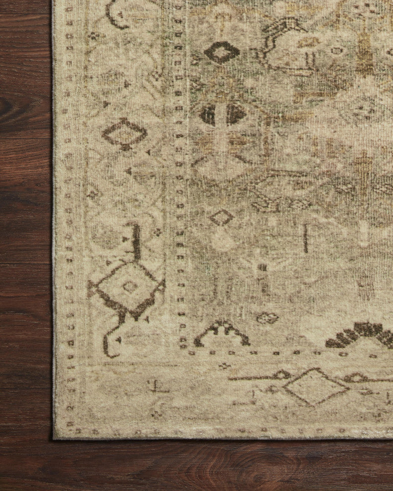 Margot Oriental Antique/Sage Area Rug, 8'6"x11'6"
