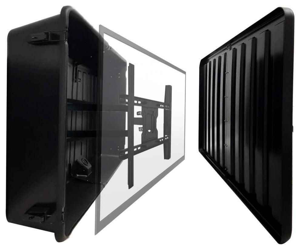 Storm Shell Weatherproof 75" Outdoor TV Enclosure