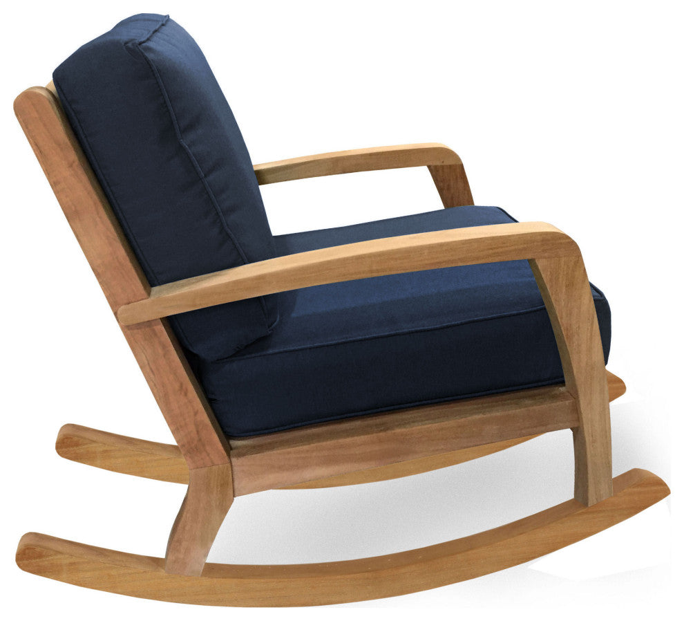 Somerset Deep Seating Club Rocker, Navy