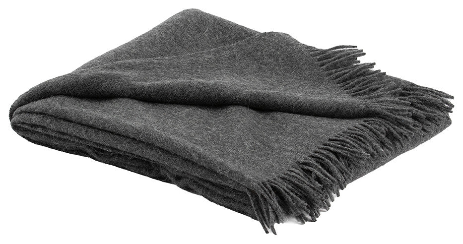 Recycled Alpaca Wool Blend Throws