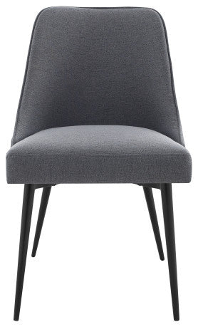 Colfax Side Chair Charcoal, Set of 2, Charcoal