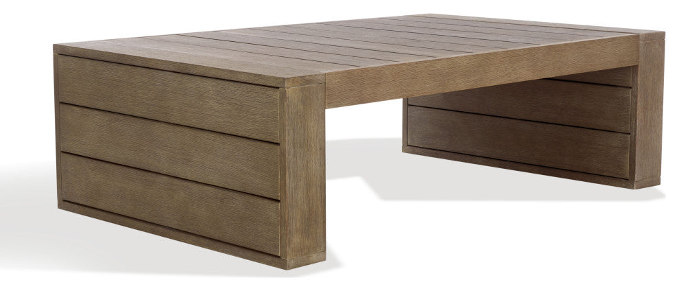 Safavieh Couture Santiago Indoor-Outdoor Patio Coffee Table, Natural