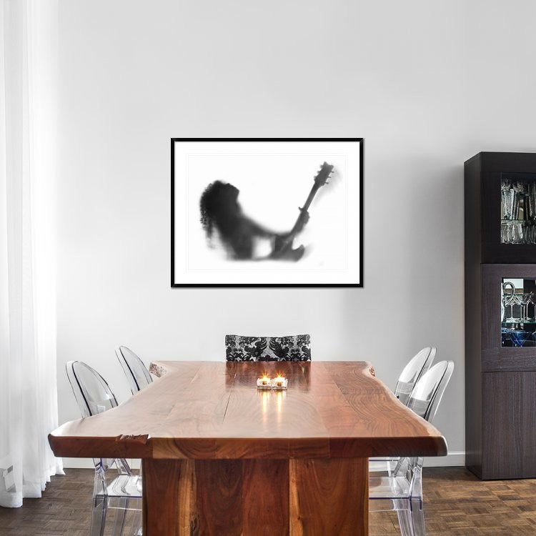 "Solo" Framed Digital Print by Sebastian Kisworo, 44x34"