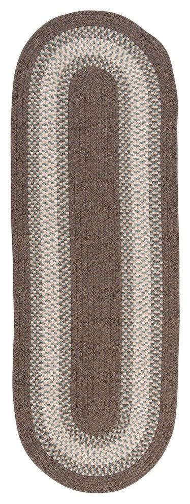 Colonial Mills North Ridge NG99 Bark Traditional Area Rug, Round 10'x10'