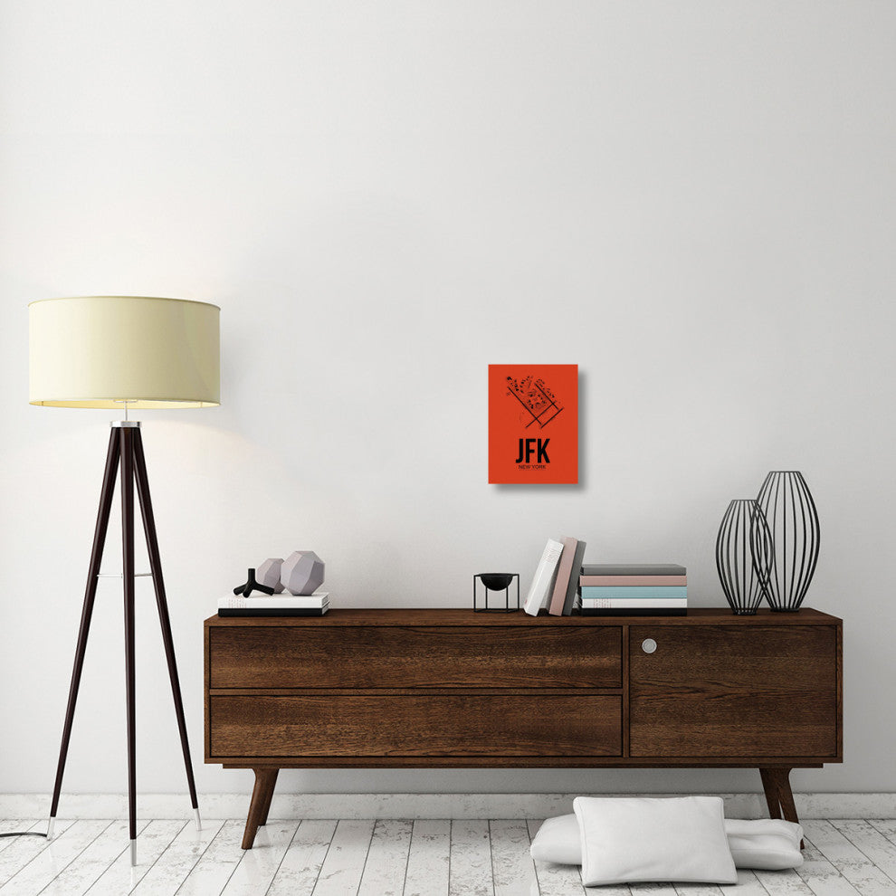 "JFK New York Airport Orange" Fine Art Print