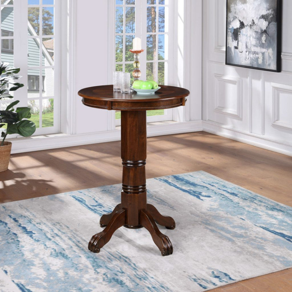 Florence 42" Height Pub Table, Cappuccino