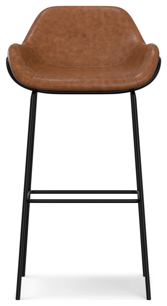 Mira Bar Stool, Distressed Tan