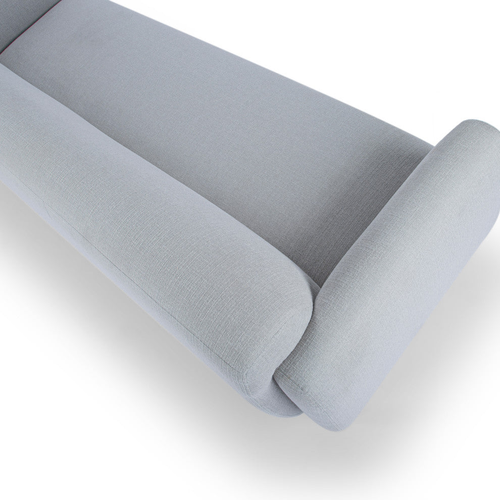 Metro, Tulum 3 Seater Sofa, Light Gray