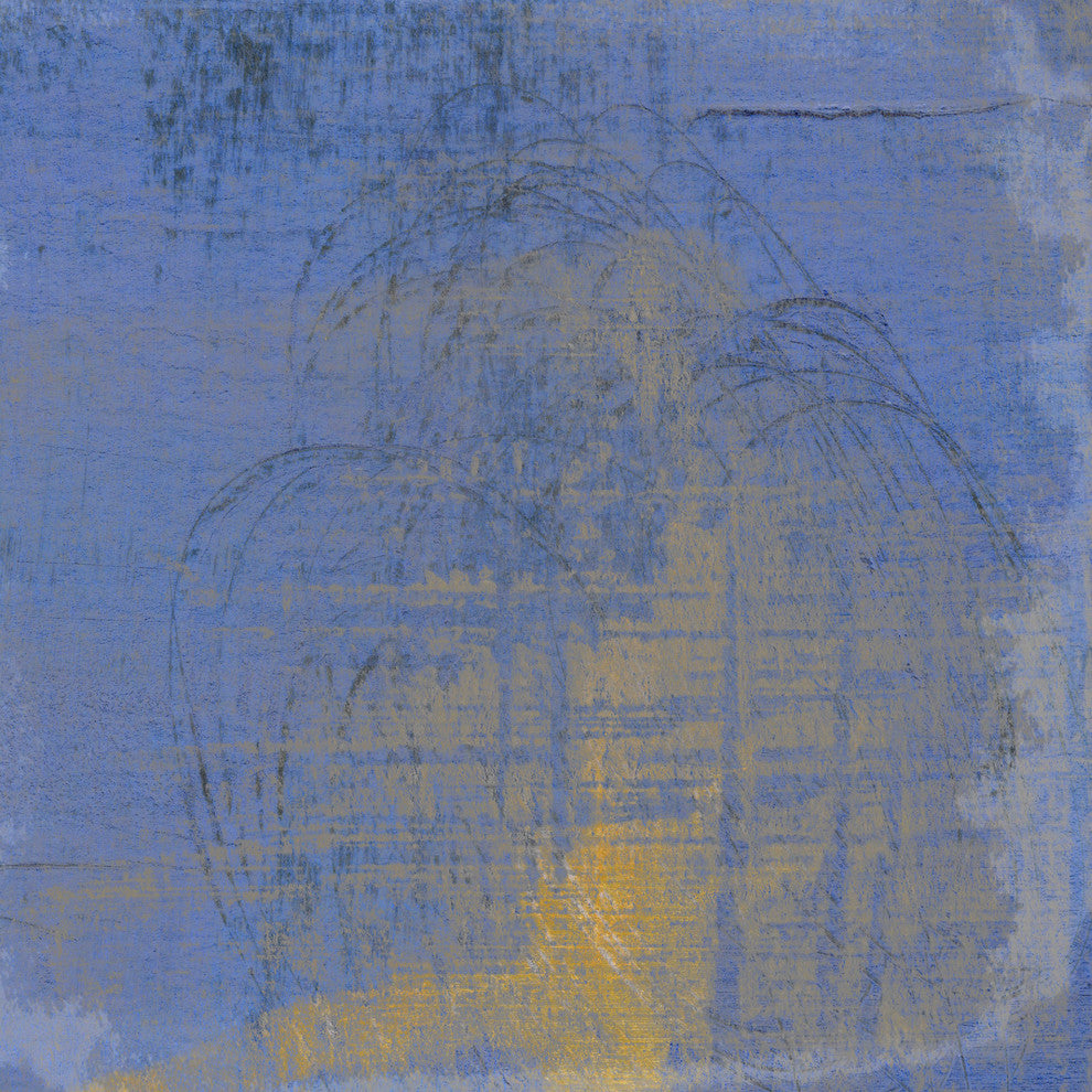 "Analog V" Painting Print on Canvas by Aryai
