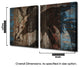 Born 2B Wild XVIII 2 Panels, 40"x30"