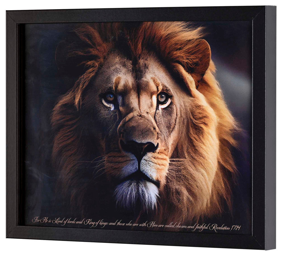 Framed Wall Art Lord Of Lords 14x11