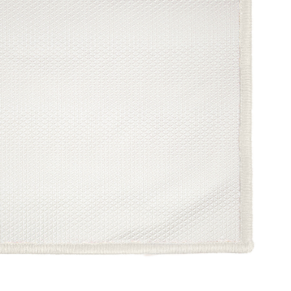 Soft Plush Boho Moroccan Pile Shag Accent Rug 5 x 7, White