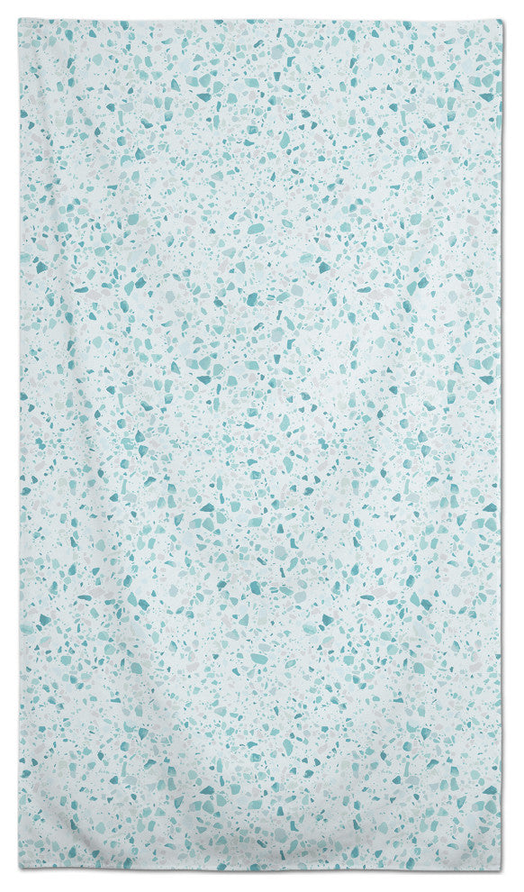 Blue Terrazzo 58 x 102 Outdoor Tablecloth