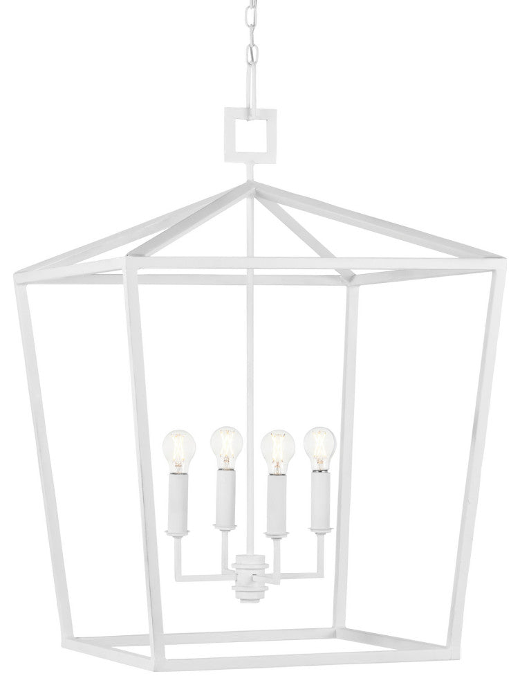 Denison White Grande Chandelier