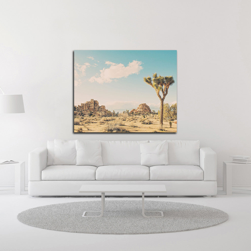 Winter in the Desert No. 3 by Myan Soffia, Print on Canvas, 20" x 16"