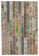 Rug N Carpet - Handmade Turkish 6' 8" x 9' 11" Unique Patchwork Area Rug