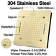 Remote Controlled Rainfall Led Shower System, Style 4- Touch Panel Light