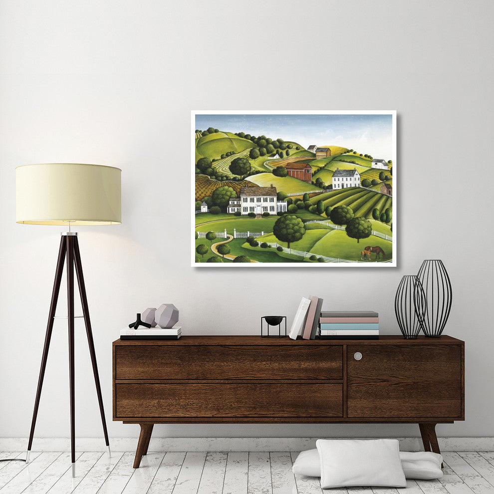 "Apple Valley" Digital Paper Print by David Carter Brown, 50"x38"
