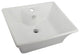Fauceture Vessel Sink, White