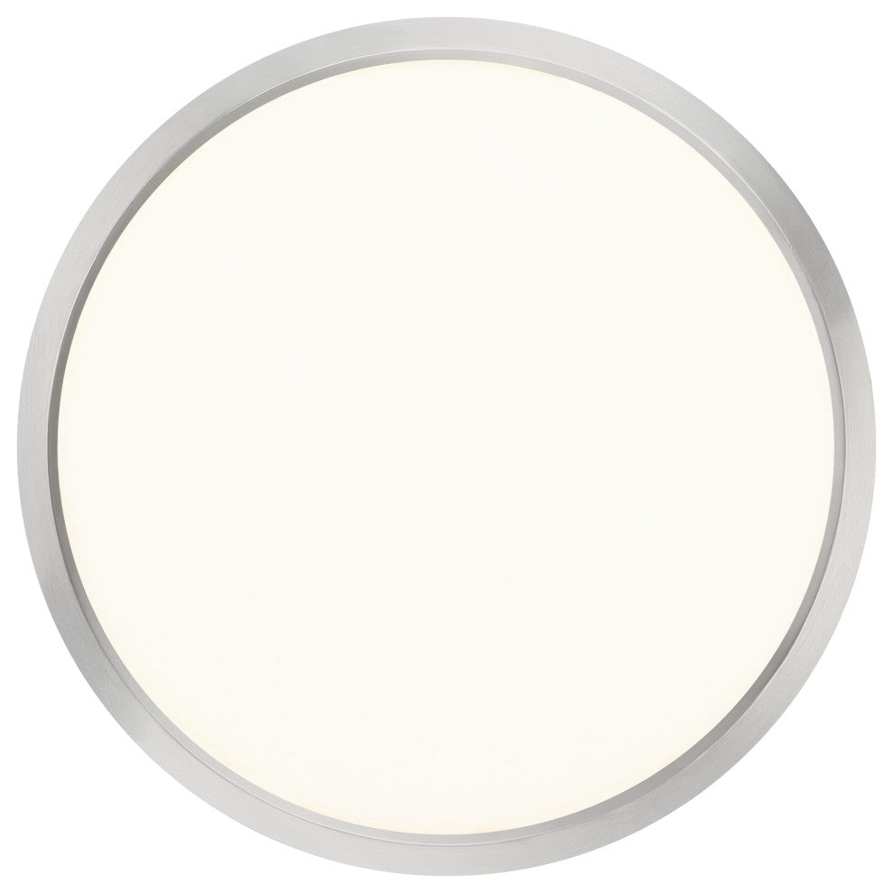 Quoizel OST1715BN LED Flush Mount, Brushed Nickel Finish