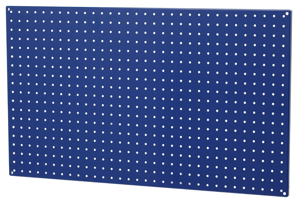 All Steel Pegboard, Blue and Gray