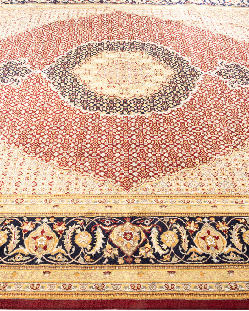 Mogul, One-of-a-Kind Hand-Knotted Area Rug Red, 8' 1" x 10' 1"