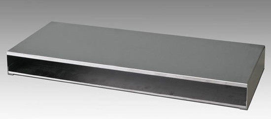 Stainless Steel Floating Shelf, 42"x10"x2.5