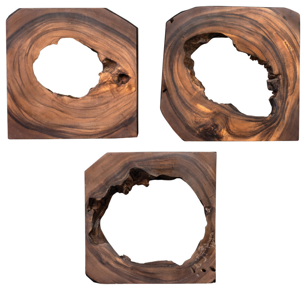 Uttermost Adlai Wood Wall Art S/6