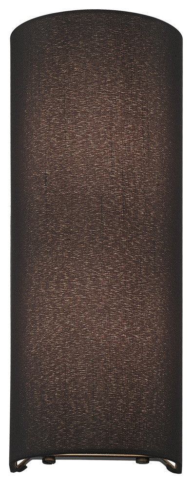 Bainbridge 2-Light Black ADA Sconce