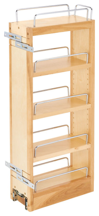 Wood Wall Cabinet Pull Out Organizer, 5"
