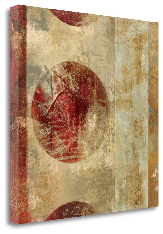 "Caribbean Sunrise Square I" By Roque Silva, Giclee Print on Gallery Wrap Canvas
