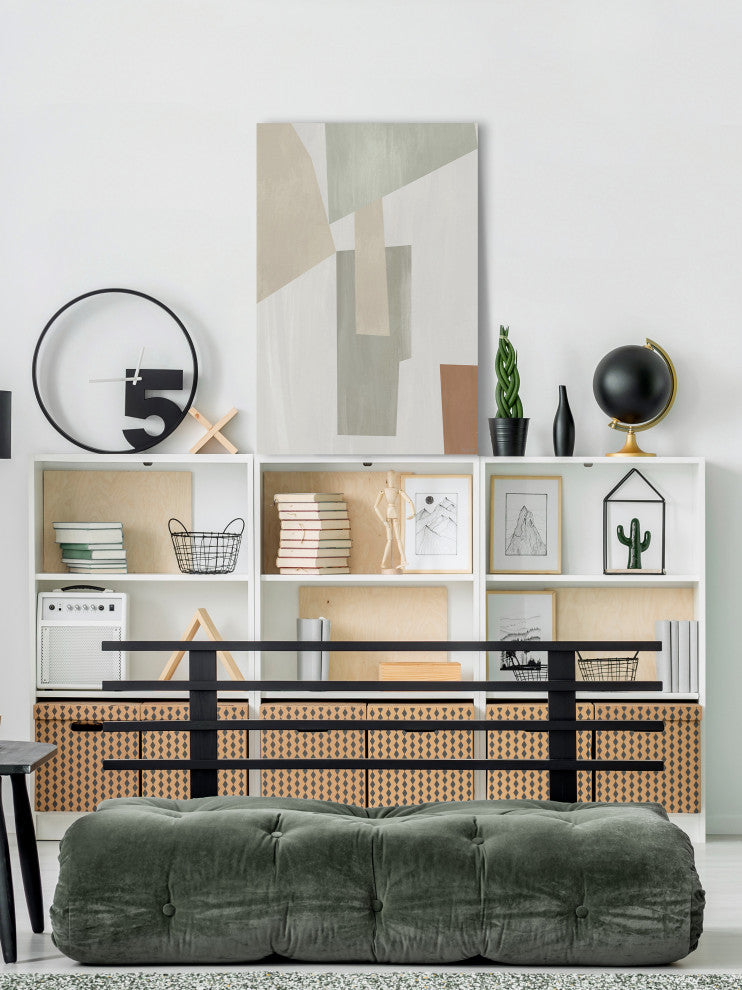 "Completely Visible" Painting Print on Wrapped Canvas, 12x18