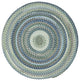 Capel Manchester Light Blue 0048_400 Braided Rugs - 36" Round
