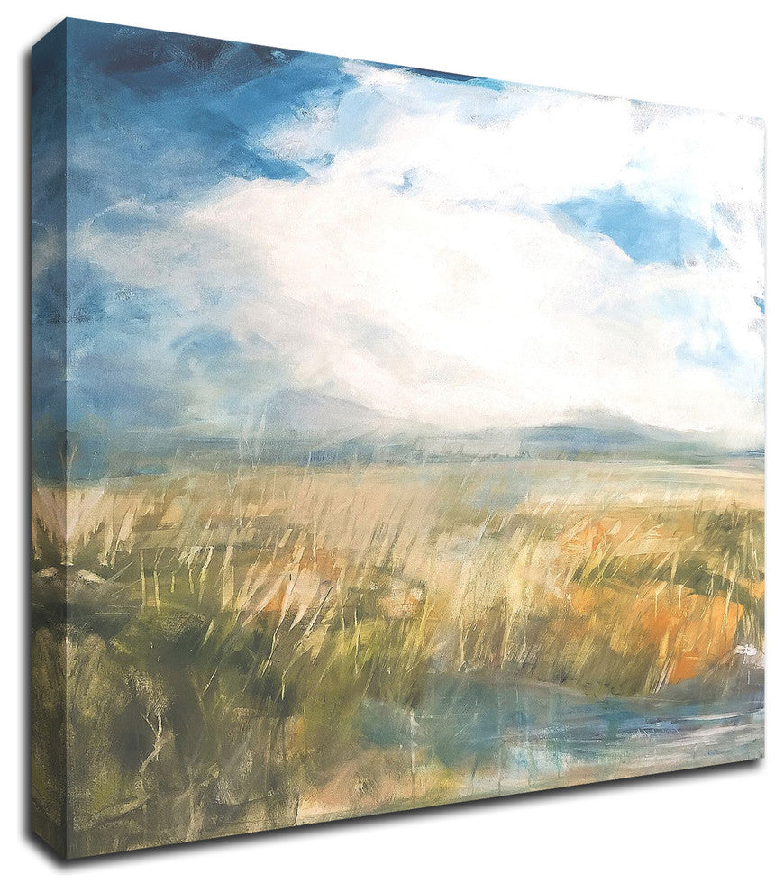 Summer by Mila Apperlo, Print on Canvas, 16"x16"