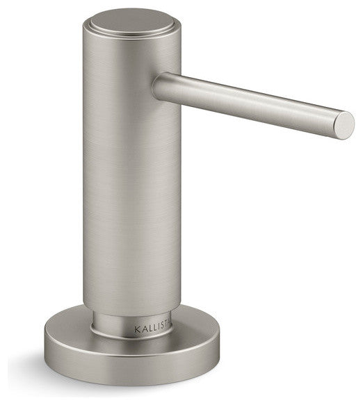 One Soap/Lotion Dispenser, Brushed Nickel