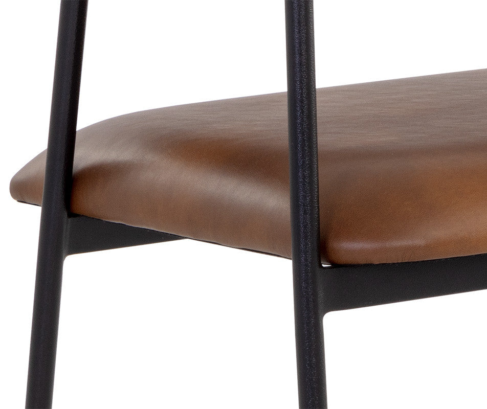 Brenan Dining Armchair Bravo Cognac