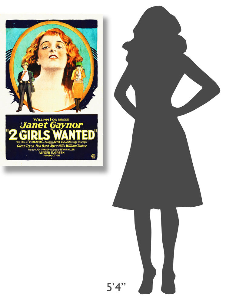 "Two Girls Wanted" Stretched Canvas Giclee by Hollywood Photo Archive, 24x36"