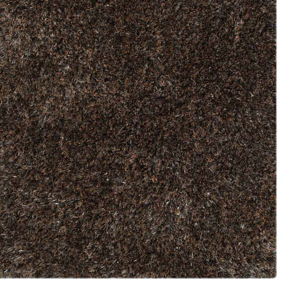 HAND TUFTED SHAG POLYESTER ECO-FRIENDLY AREA RUGS, Beige Gray Color, Solid